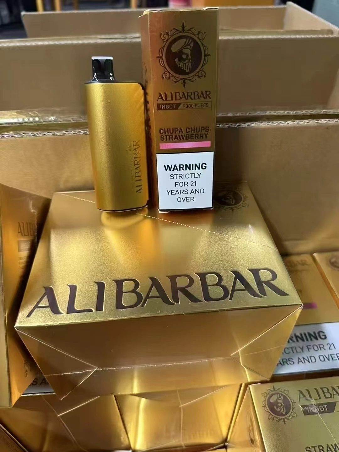 Ali Barbar Gold Packaging